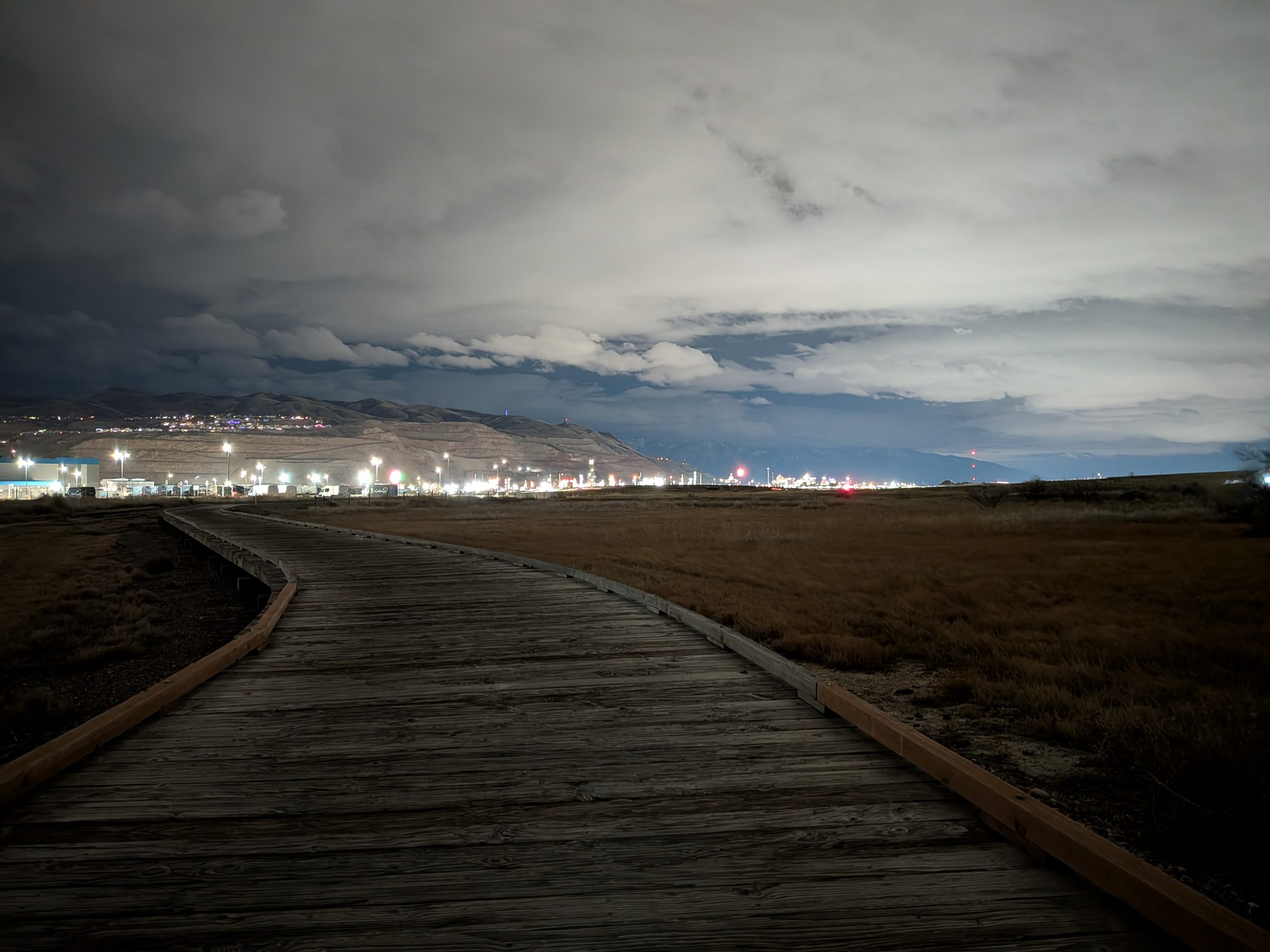 boardwalk along Jordan River Parkway